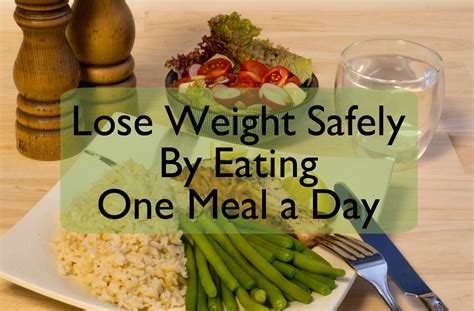 eating once a day results|How to Eat One Meal a Day to Lose Weight .